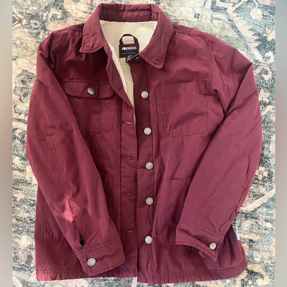 Outdoor Research Burgundy Jacket